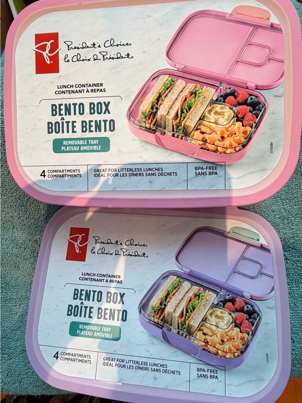 Pink-Bento Box Lunch Container 
price is for 1
